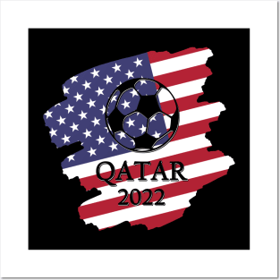 USA in Qatar world cup 2022 Posters and Art
